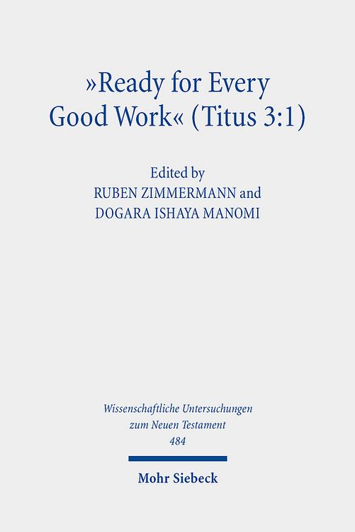 Produktbild: "Ready for Every Good Work" (Titus 3:1)