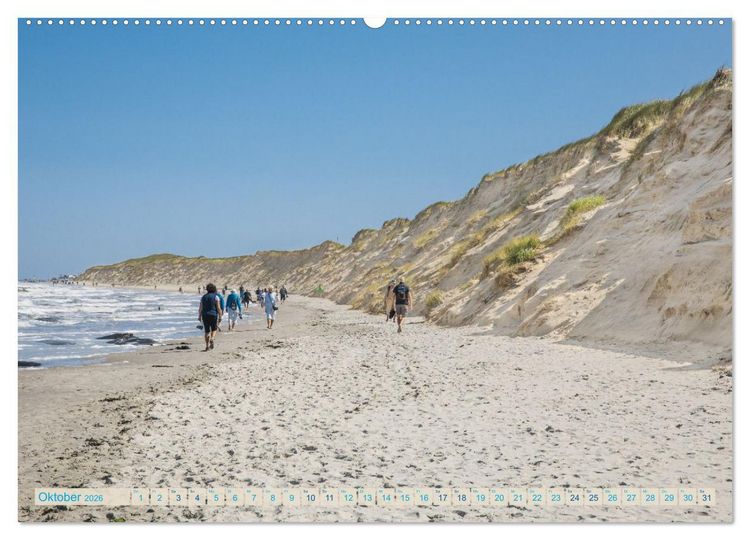Produktbild: Nordsee Insel Norderney (hochwertiger Premium Wandkalender 2026 DIN A2 quer), Kunstdruck in Hochglanz