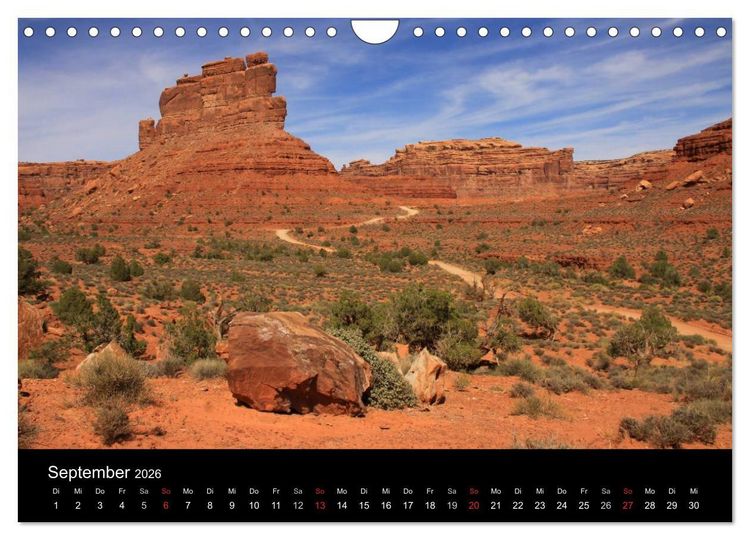 Produktbild: Felslandschaften (Wandkalender 2026 DIN A4 quer), CALVENDO Monatskalender