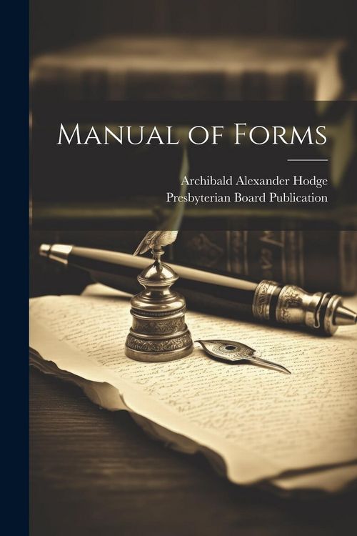 Produktbild: Manual of Forms