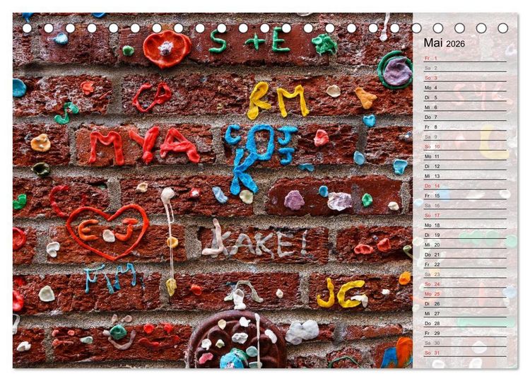 Produktbild: Eine Reise nach Seattle (Tischkalender 2026 DIN A5 quer), CALVENDO Monatskalender