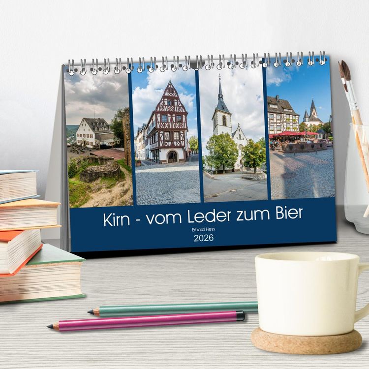 Produktbild: Kirn - vom Leder zum Bier (Tischkalender 2026 DIN A5 quer), CALVENDO Monatskalender