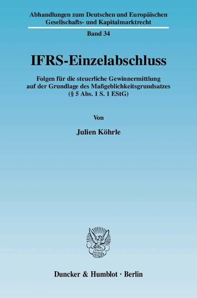 Produktbild: IFRS-Einzelabschluss.
