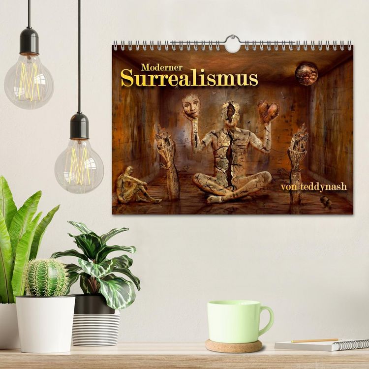 Produktbild: Moderner Surrealismus (Wandkalender 2026 DIN A4 quer), CALVENDO Monatskalender
