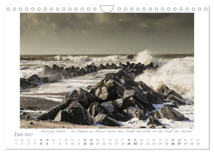 Produktbild: Sehnsucht Westj&uuml;tland (Wandkalender 2027 DIN A4 quer), CALVENDO Monatskalender