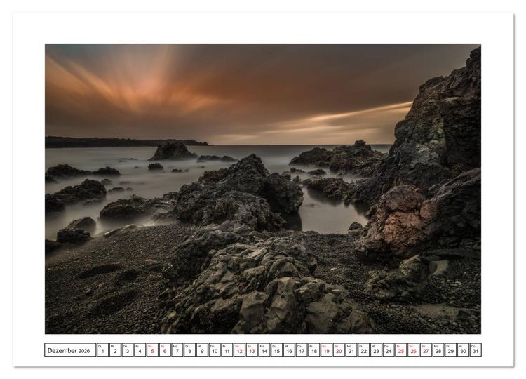 Produktbild: Lanzarote - Naturwunder im Atlantik (Wandkalender 2026 DIN A4 quer), CALVENDO Monatskalender