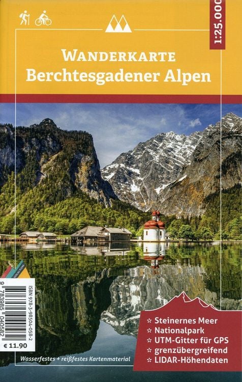 Produktbild: Wanderkarte Berchtesgadener Alpen 1 : 25 000