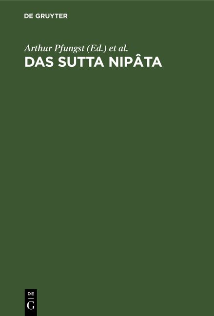 Produktbild: Das Sutta Nip&acirc;ta