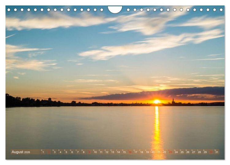 Produktbild: Farbenfroh Bodensee (Wandkalender 2026 DIN A4 quer), CALVENDO Monatskalender