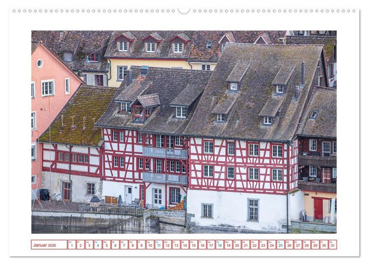 Produktbild: Diessenhofen am Hochrhein (Wandkalender 2026 DIN A2 quer), CALVENDO Monatskalender
