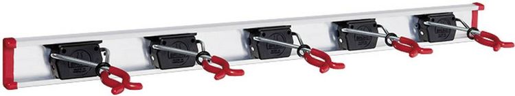 Produktbild: Bruns Ger&auml;tehalterleiste 5 Halter 60459 0.75 m