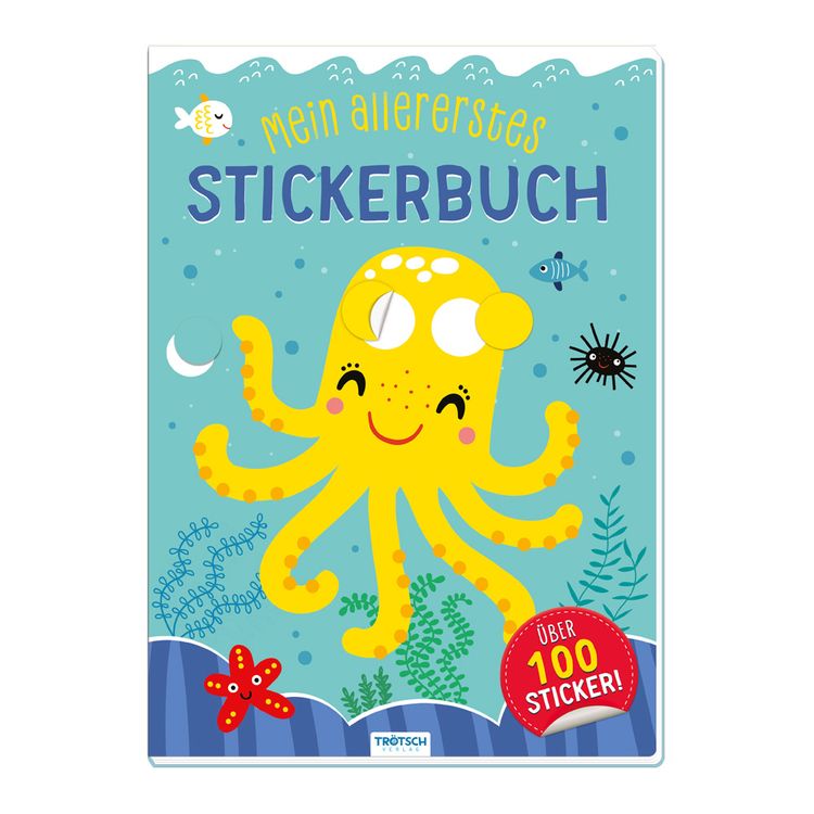Produktbild: Tr&ouml;tsch Mein allererstes Stickerbuch Tintenfisch