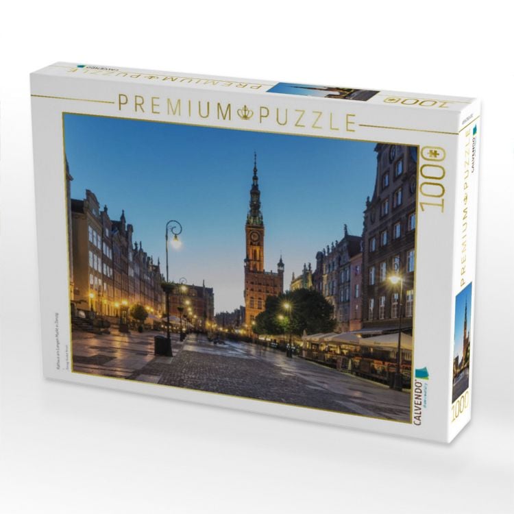 Produktbild: CALVENDO Puzzle Rathaus am Langen Markt in Danzig | 1000 Teile Lege-Gr&ouml;&szlig;e 64x48cm Foto-Puzzle f&uuml;r gl&uuml;ckliche Stunden