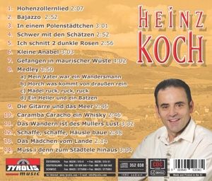 Produktbild: Die Beliebtesten Volkslieder Mit Heinz Koch