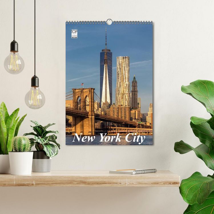Produktbild: New York City (Wandkalender 2026 DIN A3 hoch), CALVENDO Monatskalender