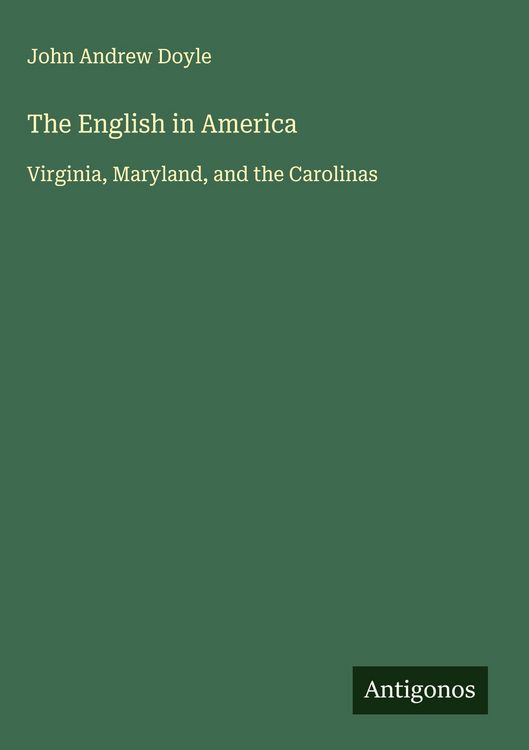 Produktbild: The English in America
