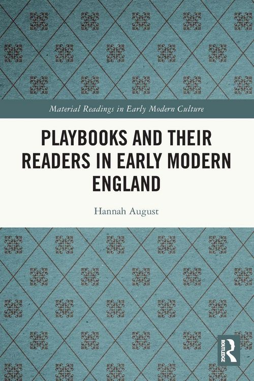 Produktbild: Playbooks and their Readers in Early Modern England