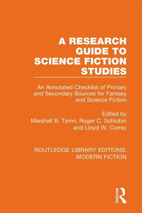 Produktbild: A Research Guide to Science Fiction Studies