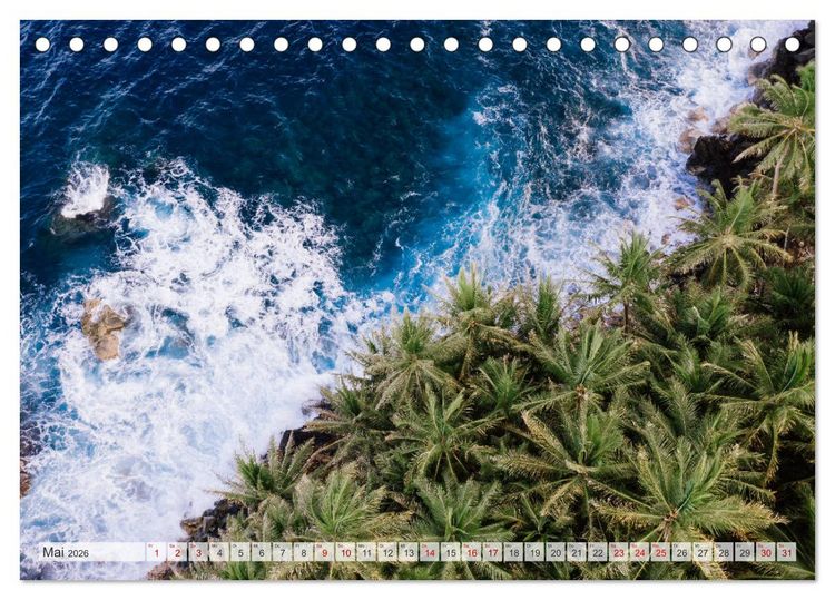 Produktbild: Aloha Hawaii (Tischkalender 2026 DIN A5 quer), CALVENDO Monatskalender