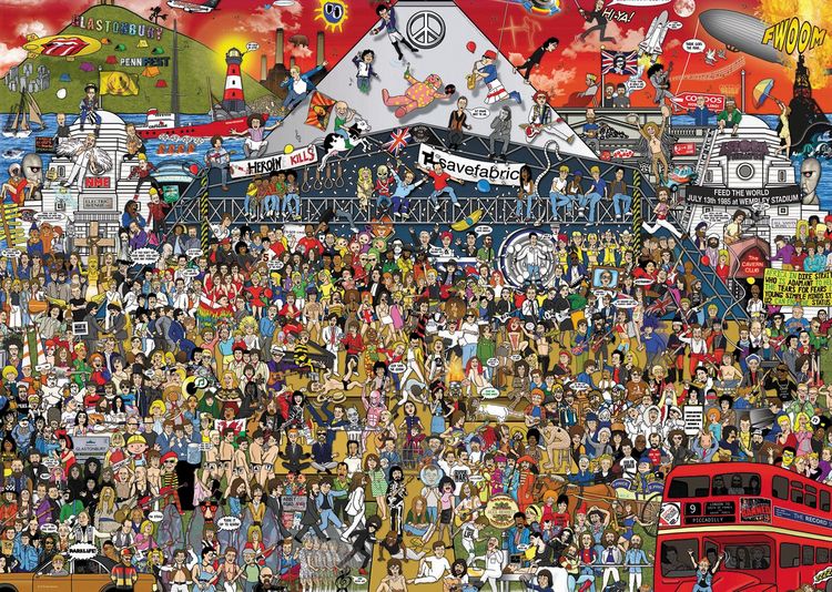 Produktbild: British Music History Puzzle