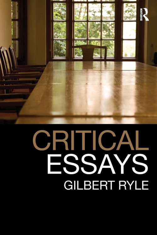 Produktbild: Critical Essays
