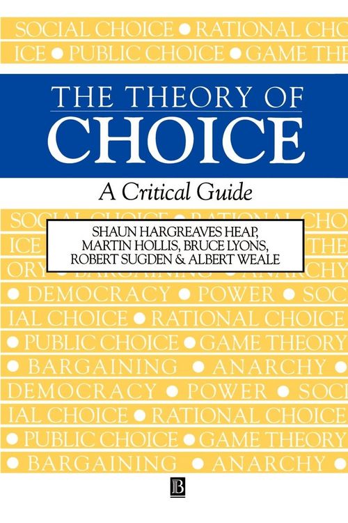 Produktbild: The Theory of Choice