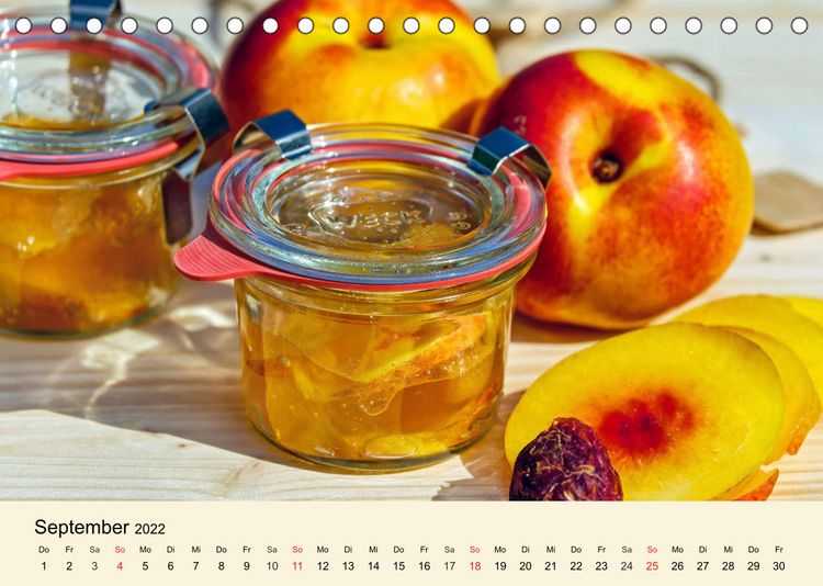 Produktbild: Marmelade schmeckt nicht nur auf dem Fr&uuml;hst&uuml;ckstisch! (Tischkalender 2022 DIN A5 quer)