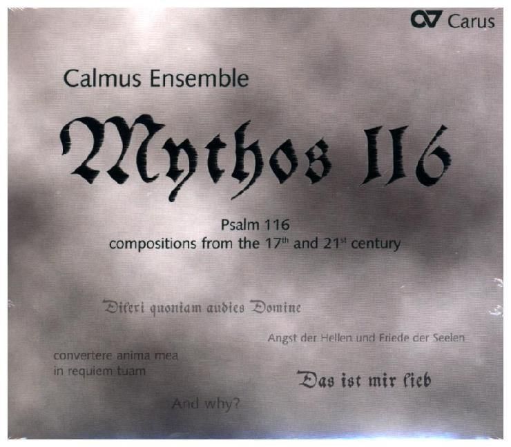 Produktbild: Calmus Ensemble: Mythos 116-Vertonungen Des 116.Psalms