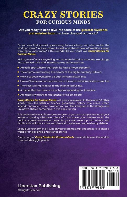 Produktbild: Crazy Stories for Curious Minds
