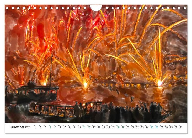 Produktbild: Porto - Ansichten in Aquarell (Wandkalender 2027 DIN A4 quer), CALVENDO Monatskalender