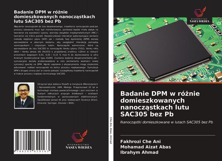 Produktbild: Badanie DPM w r&oacute;&iquest;nie domieszkowanych nanocz&iquest;stkach lutu SAC305 bez Pb