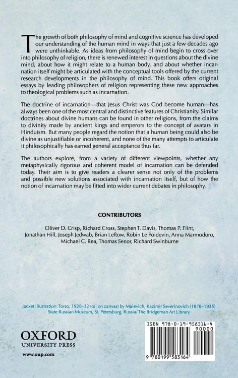 Produktbild: The Metaphysics of the Incarnation