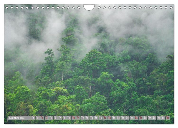 Produktbild: Central America - Fantastic Landscapes from Panama to Guatemala (Wall Calendar 2026 DIN A4 landscape), CALVENDO 12 Month Wall Calendar