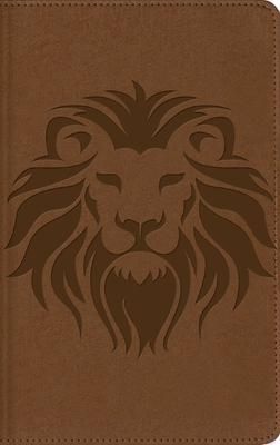 Produktbild: Nbla, Biblia Visual de Estudio Para Ni&ntilde;os, Le&oacute;n, Interior a Cuatro Colores, Leathersoft, Caf&eacute;, Comfort Print
