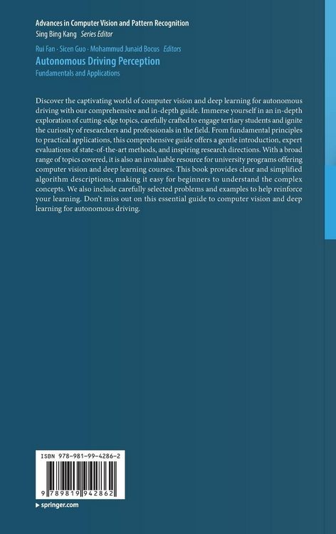 Produktbild: Autonomous Driving Perception