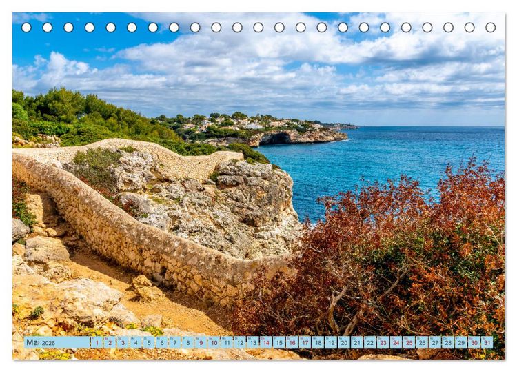 Produktbild: Mallorcas Ostk&uuml;sten-Momente (Tischkalender 2026 DIN A5 quer), CALVENDO Monatskalender