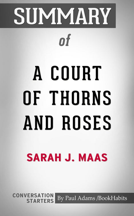Produktbild: Summary of A Court of Thorns and Roses