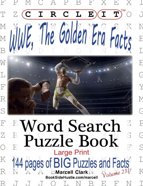 Produktbild: Circle It, WWE, The Golden Era Facts, Word Search, Puzzle Book