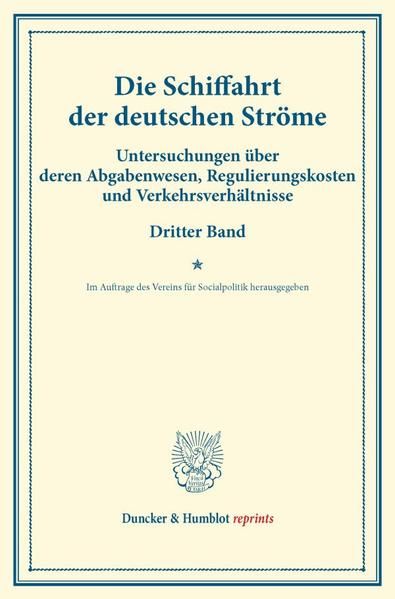 Produktbild: Die Schiffahrt der deutschen Str&ouml;me.