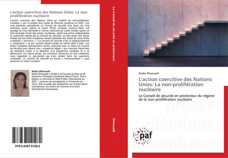Produktbild: L'action coercitive des Nations Unies: La non-prolif&eacute;ration nucl&eacute;aire