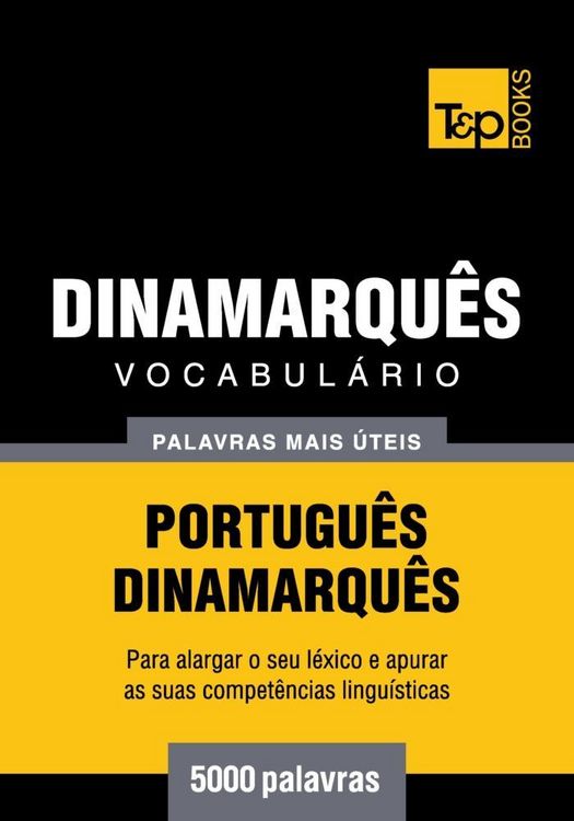 Produktbild: Vocabul&aacute;rio Portugu&ecirc;s-Dinamarqu&ecirc;s - 5000 palavras