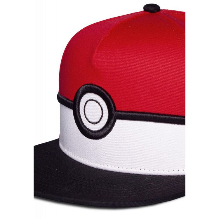 Produktbild: Cap Pokemon - Pokeball (Rot/Wei&szlig;)