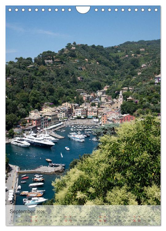 Produktbild: Portofino - Im Herzen der italienischen Riviera!! (Wandkalender 2026 DIN A4 hoch), CALVENDO Monatskalender