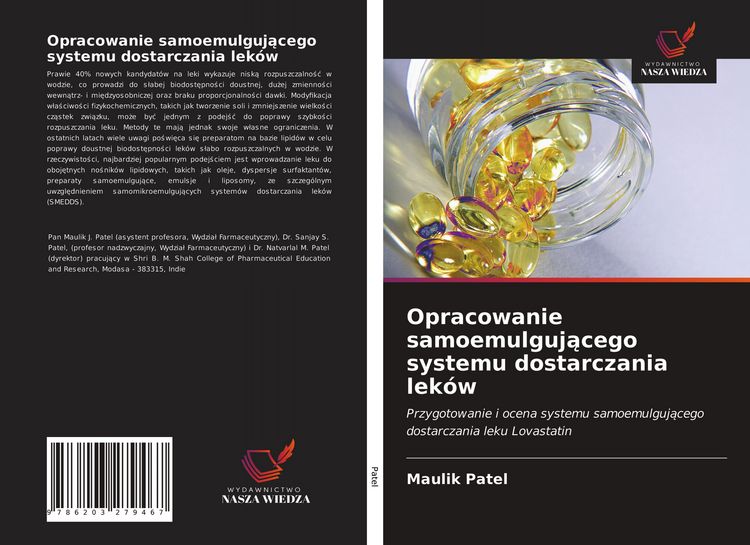Produktbild: Opracowanie samoemulguj&iquest;cego systemu dostarczania lek&oacute;w