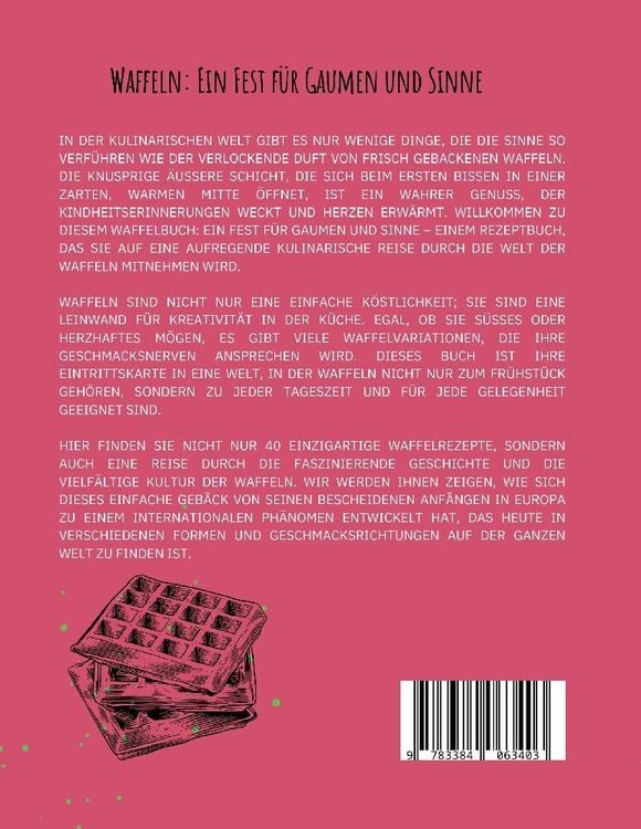 Produktbild: Waffeln Rezeptbuch
