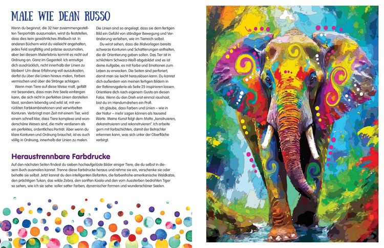 Produktbild: Pop Art Animals - Ausmalbuch