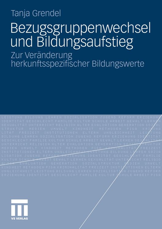 Produktbild: Bezugsgruppenwechsel und Bildungsaufstieg