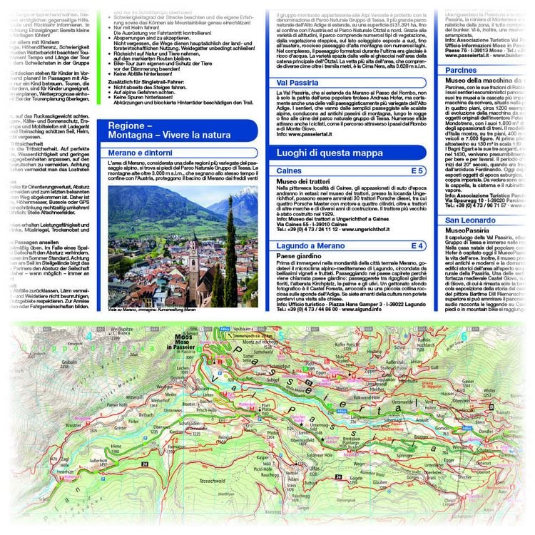 Produktbild: Publicpress Rad- und Wanderkarte Meran und Umgebung 1:35.000