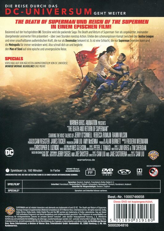 Produktbild: The Death and Return of Superman