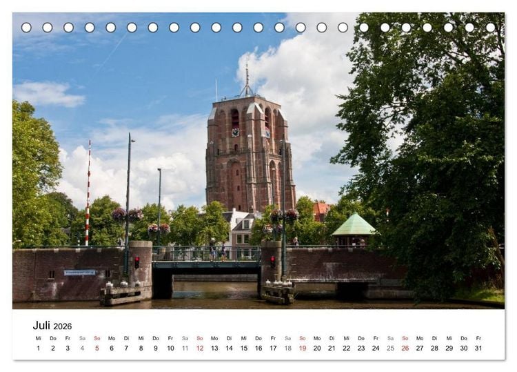 Produktbild: Friesland - Fryslan (Tischkalender 2026 DIN A5 quer), CALVENDO Monatskalender
